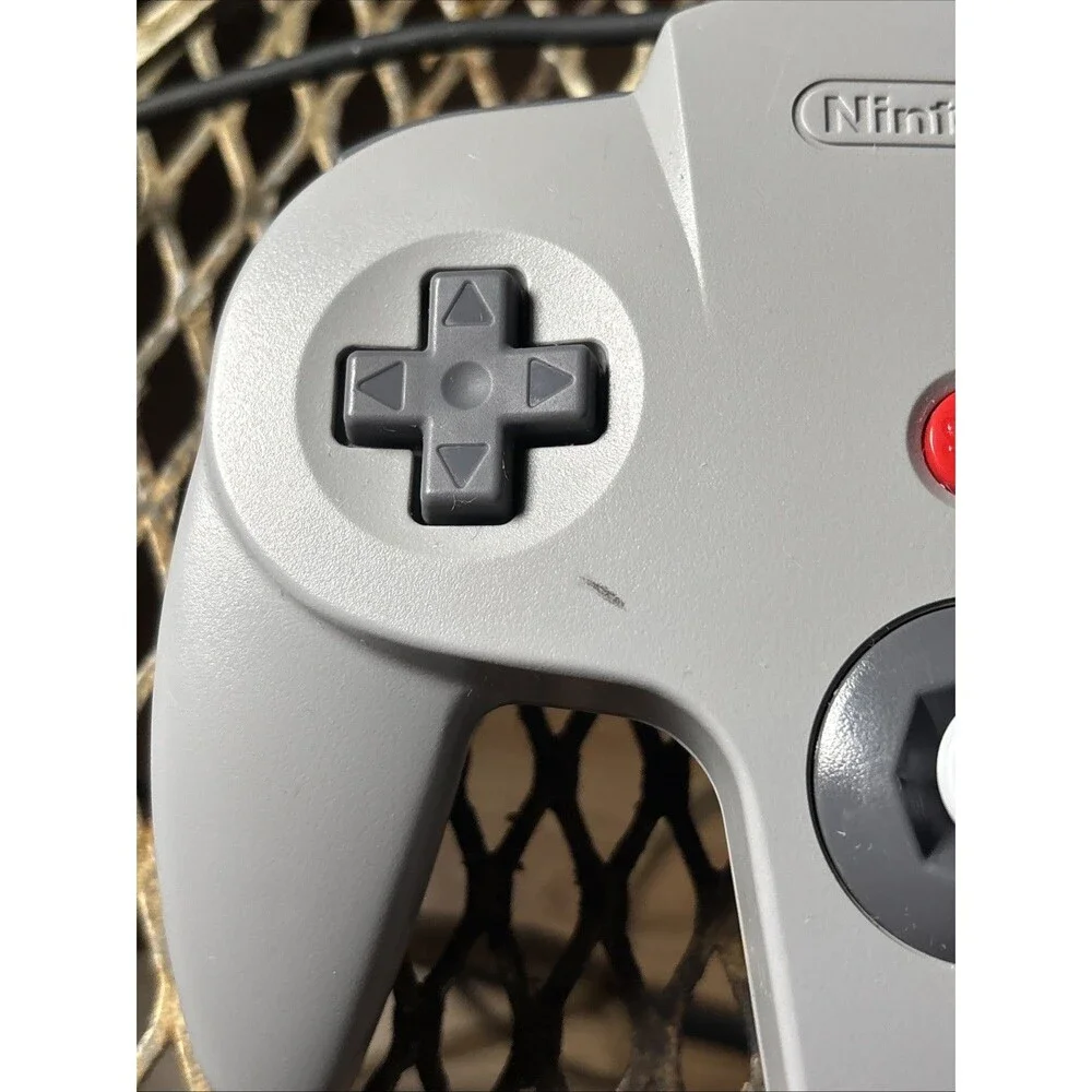 Nintendo 64 N64 Controller OEM Original Gray Tight Stick